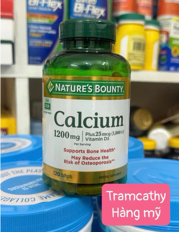 Viên Uống Calcium 1200mg Natures Bounty - Chống Loãng Xương