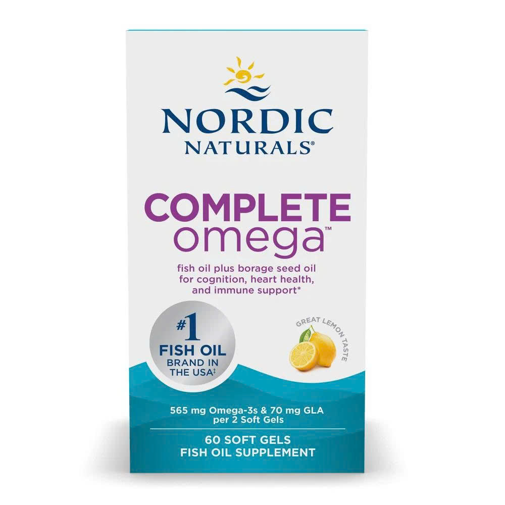 60 Viên Nordic Naturals Complete Omega 3-6-9 – Dầu cá tổng hợp hỗ trợ tim mạch, não bộ và nội tiết