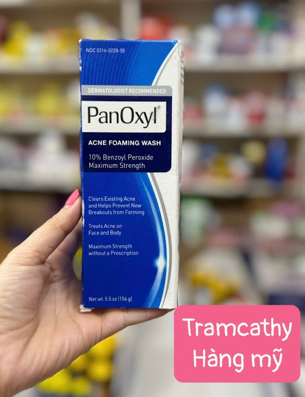 Date 9-2025 Sữa ruẳ mặt PanOxyl Acne Foaming Wash 10% Benzoyl Peroxide: Giải Pháp Hiệu Quả Cho Da Mụ