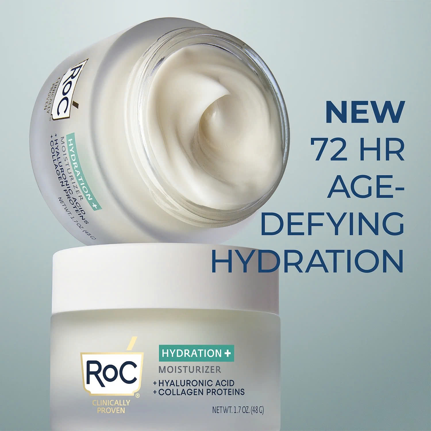 Kem RoC Hydration+ Moisturizer – Kem dưỡng ẩm giữ nước 72 giờ, ngăn lão hóa hiệu quả