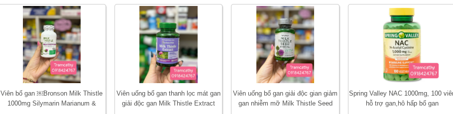 NAC 600mg khác gì so với Milk Thistle (Cây kế sữa)? Nên chọn loại nào để hỗ trợ gan tốt hơn?