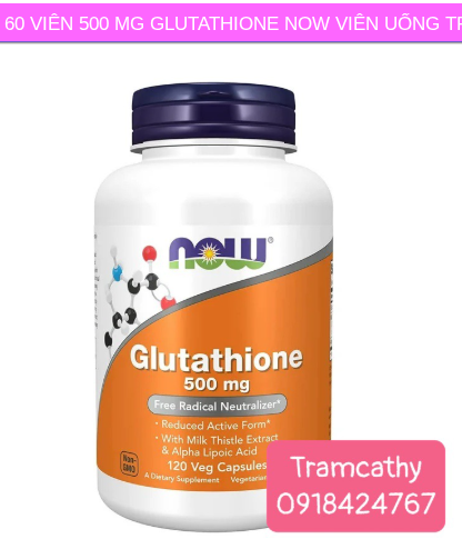 Viên uống trắng da glutathione-Glutathione có thực sự làm trắng da
