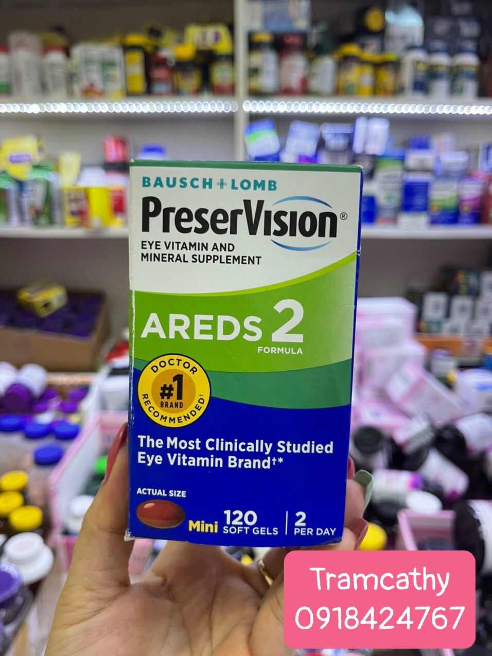Viên uống bổ mắt PreserVision Areds 2 Formula  